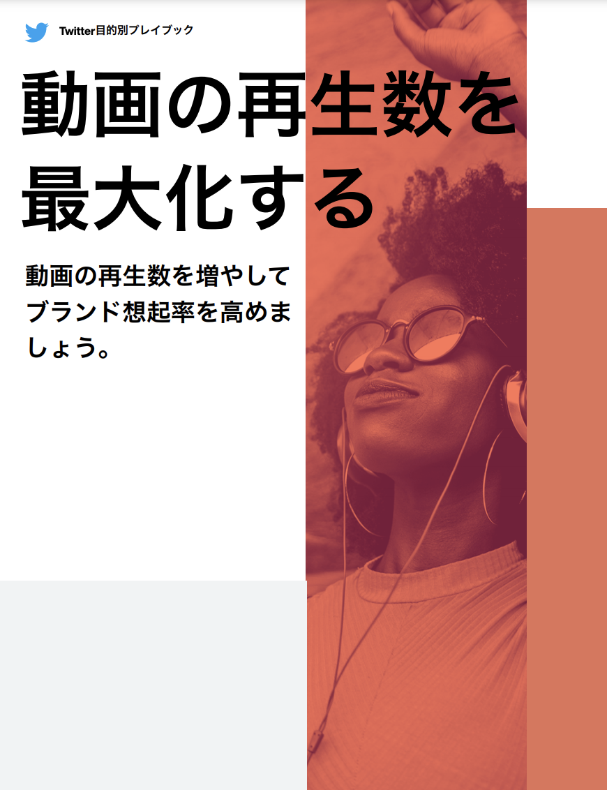 「動画の再生数を最大化する」というタイトルのTwitter活用術の表紙